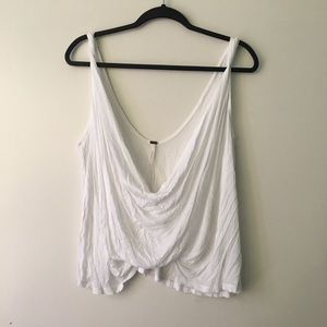 Free People • Deep Cowl Neck Tank Top